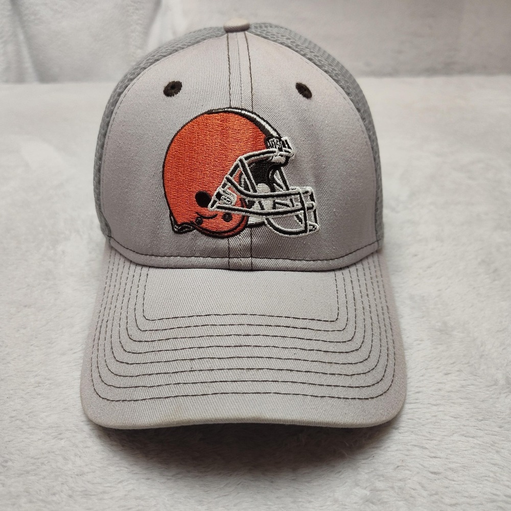 Cleveland Browns New Era Hat Cap Fitted Mens S Gray 39THIRTY‎ NFL Football